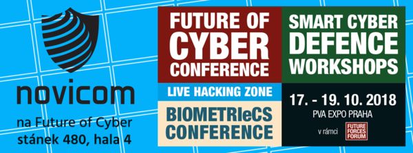 Novicom na Future of Cyber konferenci v rámci Future Forces Forum v Praze