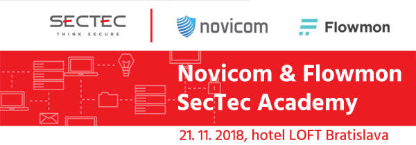 Novicom & Flowmon SecTec Academy v Bratislavě