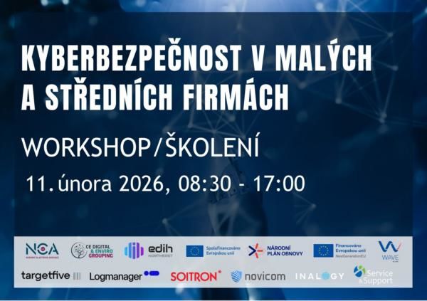 Novicom na workshopu: Kyberbezpečnost v malých a středních firmách