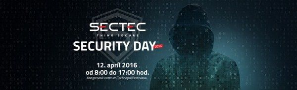 Novicom se bude prezentovat na SecTec Security Day 2016 v Bratislavě